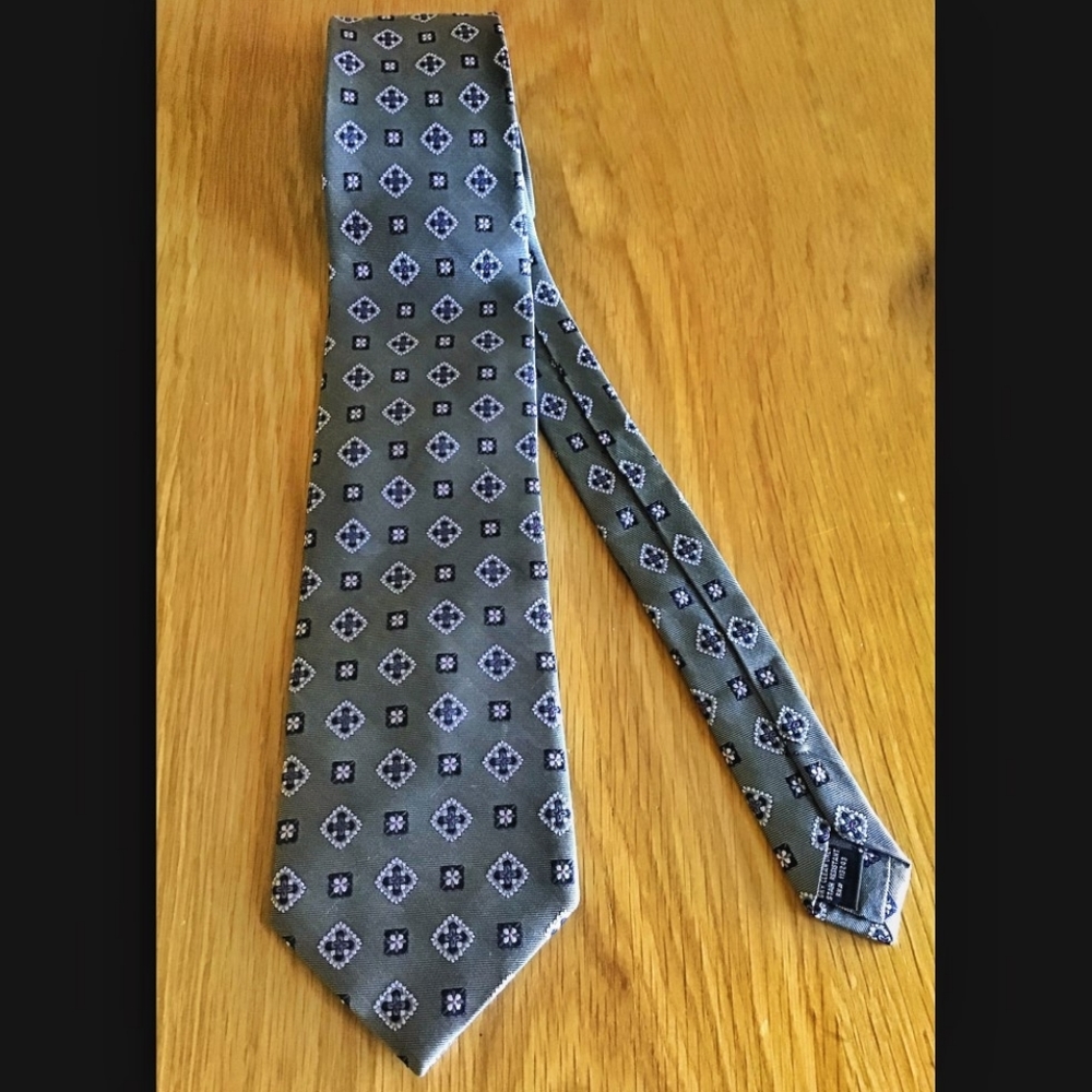 Silk Geometric XXL Tie